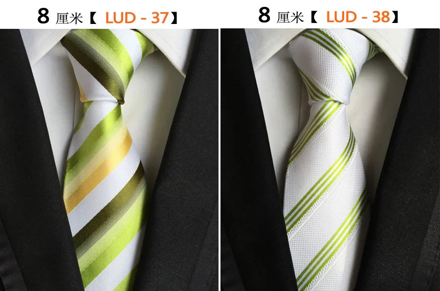 68 Colors NEW 8cm Tie for Man  Tie Luxury Striped Flower Business Neck Tie Suit Cravat Wedding Party Necktie Men Gift