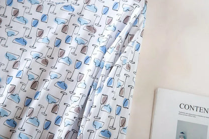 Spring Autumn Female Casual Loose Cartoon Night Dress Ladies 100% Cotton Nightgown Women Long Sleeve Sleepshirts Home Dress