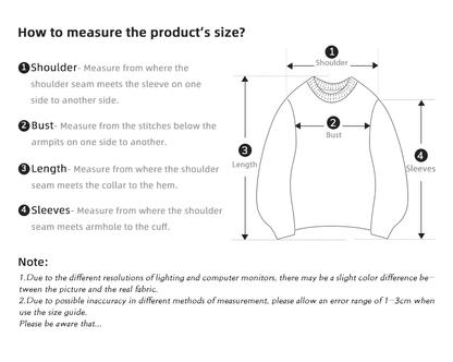 Fall and Winter High Collar Loose Outdoor All-Matching Black Sweater