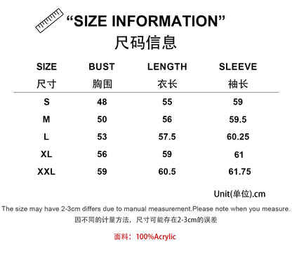 European and American Cross-border Sweater Autumn and Winter Contrast Crewneck Pullover Stitching Hollow-out Slim-fit Long-sleeved Thin Knitted Top for Women