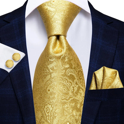 Hi-Tie Peacock Blue Novelty Designer Silk Wedding Tie For Men Hanky Cufflinks Gift Mens Fashion Necktie Set Business Party