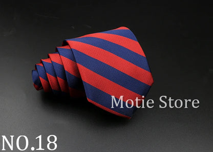 New Style Fashion Jacquard Floral Paisley Necktie Polyester Male Narrow Red Blue Tie Suit Shirt Gift For Men Accessory Gravatas