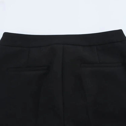 KONDALA 2026 Spring Summer Elegant Office Lady Solid Suits Fashion Slim Single Button Shrug Blazers Chic Zipper Flare Pants