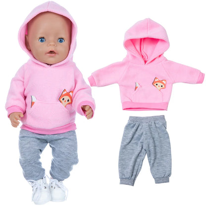 2023 New Cute frog Suits Fit For 43cm Baby Doll 17 Inch Reborn Baby Doll Clothes