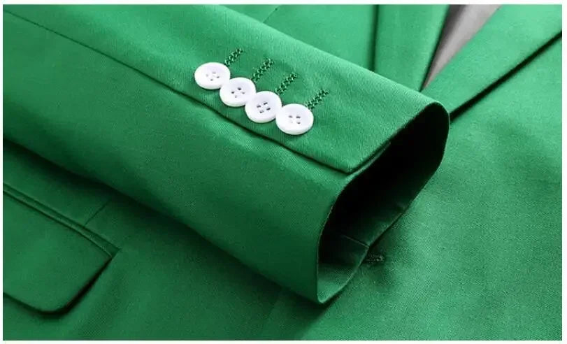 New Men Pure Colour Business Social Office Suit Slim Fit Jacket Fashion Simple Groom Wedding Tuxedo Dress Blazers Coats