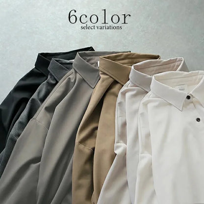Spring Long Shirt Dress A-line Women's Dress Elegant Pleated Long Sleeve Casual Dresses Female Fashion Oversize Ladies Clothes
