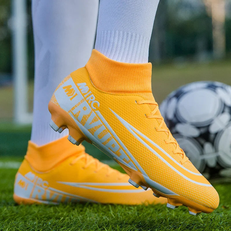 Soccer Shoes Men Football Cleats Footwear Outdoor Training Professional Match Football Teenagers Futsal Sports Sneakers