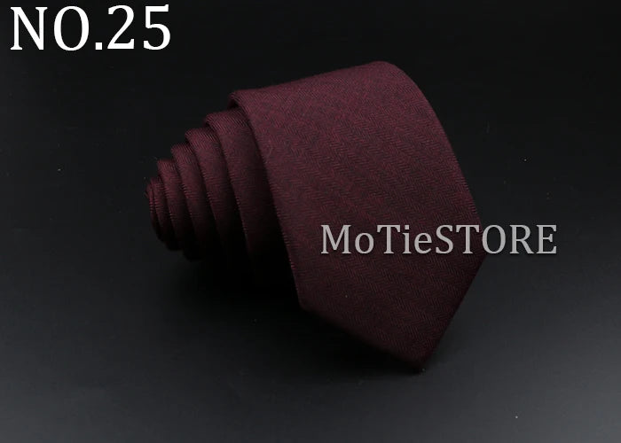 Men's Plaid Tie Cotton Black Grey Red Necktie Handmade Wool Narrow Collar Ties Wedding Business Party Suit Shirt Gift Accessory