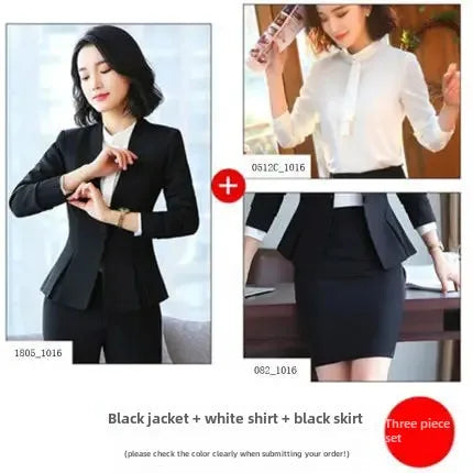 Elegant Red Western-style Suit Jacket For Women Fashionable Professional Attire For Hosting Events Job Interviews