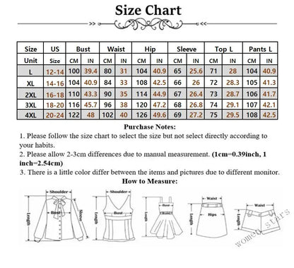 Wmstar Plus Size Two Piece Set Women Clothing Pants Sets Top Leggings Matching Office Lady Fall Clothes