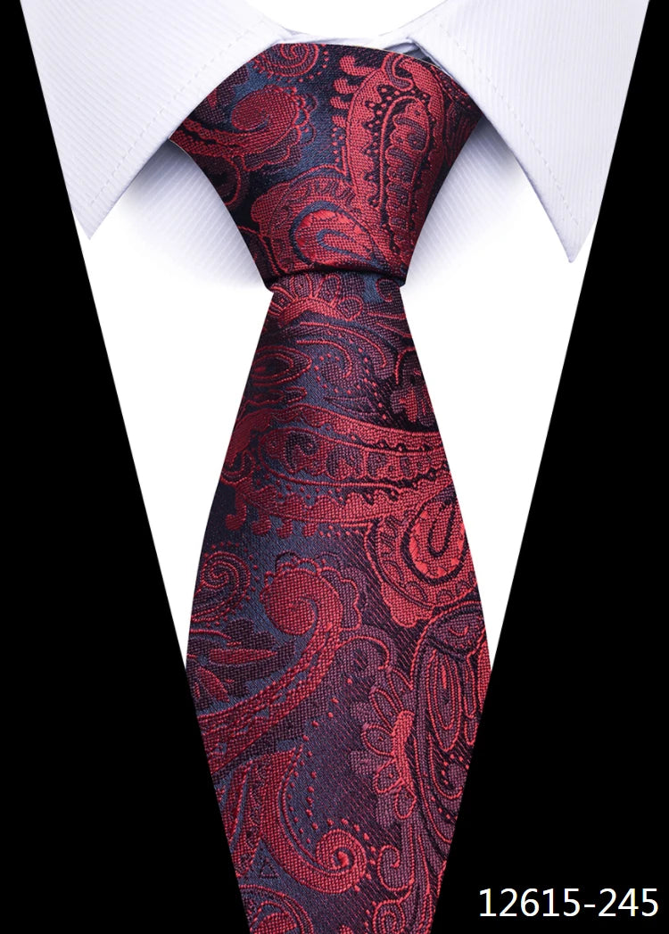 Mix Colors Wholesale 2023 New Style Tie Solid Red Suit Accessories Men Fit Business Tie Men Necktie Cravat