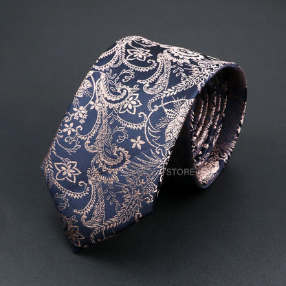New Design Wedding Men Tie Grey Brown Green Paisley Flower Neckties Men Business Dropshipping Groom Collar Accessories Gift