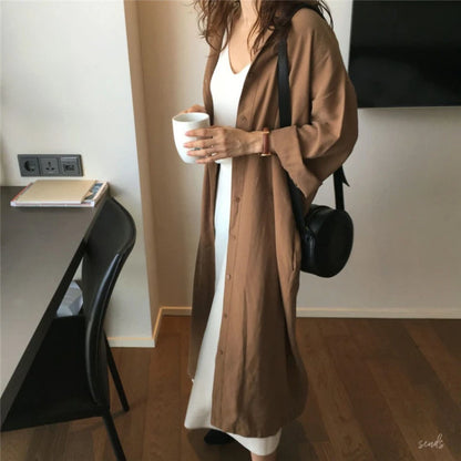 Midi Spring Clothes Shirt Tshirts Dresses for Women 2024 Black Woman Dress One-piece Fashion New in Cotton Xxl Vintage Trendy X