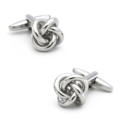 iGame Fashion Knot Cuff Links Quality Brass Material Woven Ball Design Cufflinks For Wedding  Men