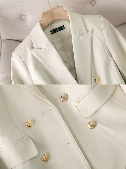 High Quality Office Ladies Pant Suit Solid Color Women Business Work Wear Blazer Jacket and Trouser Female Formal 2 Piece Sets