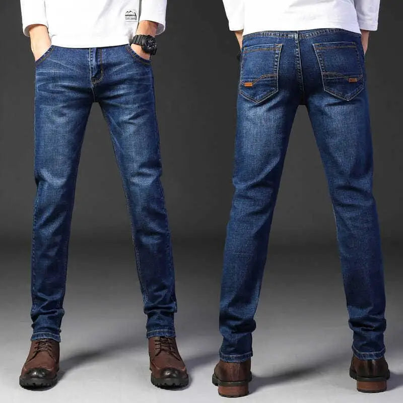 2024 New Arrival High Quality Elastic Slim Jeans Men ,men's Skiny Jeans ,grey Jeans Men,plus-Size 28-40 11 Choices High Quality