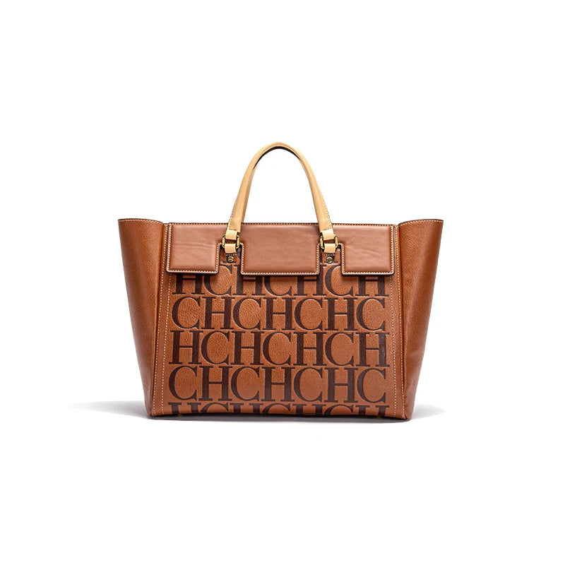 CHCH Women's Handbag 2024 New Brand Embossed Large Capacity Business Wallet