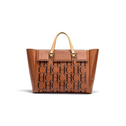 CHCH Women's Handbag 2024 New Brand Embossed Large Capacity Business Wallet