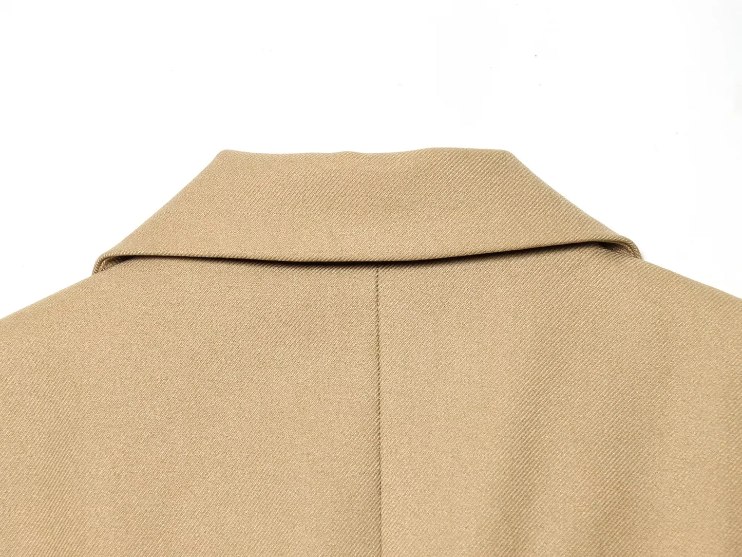 KONDALA Office Lady Chic Women Blazer Suit Double Breasted Long Sleeve Blazer Long Zipper Pants New Fashion 2026 Spring Suit