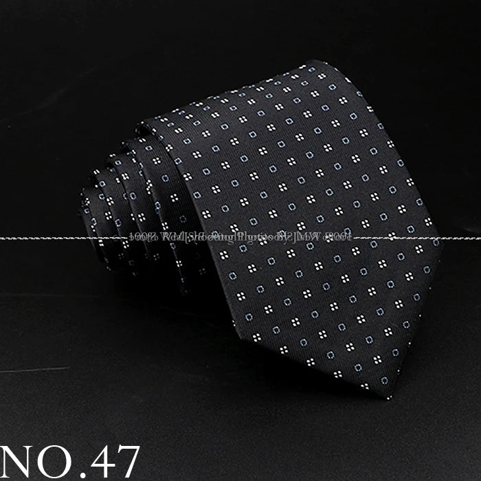 New Design Wedding Men Tie Black Solid Striped Paisley Flower Neckties Men Business Dropshipping Groom Collar Accessories Gift