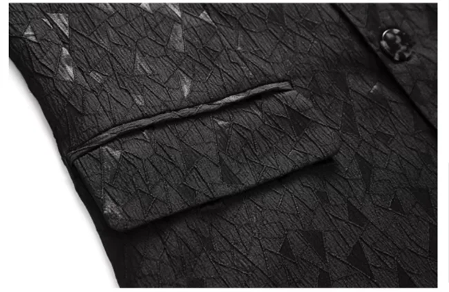 2024 New Men Business Social Suit Jacket Summer Male Single breasted Thin Dress Male Jacquard Blazers Coats