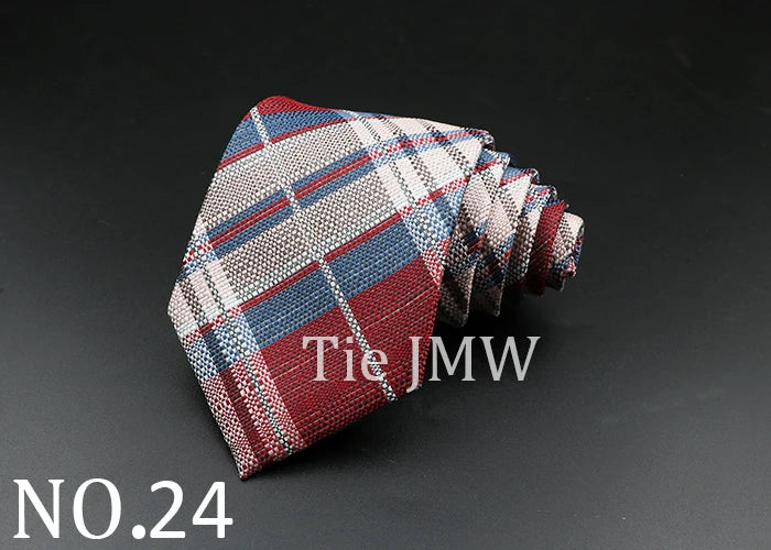 8 cm Tie Gravatas Newest Design Woven 8 cm Silk Necktie Wedding Business Suit Accessories Blue Man Dot Fit Group Party Office