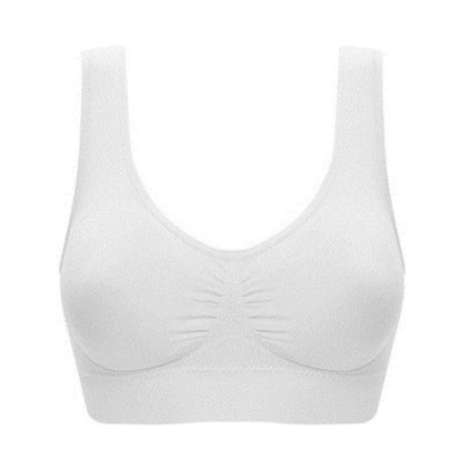 Sexy women push up BREAST bra big size backless bras plus size wireless brassiere breathable seamless bra 1pcs wfws01