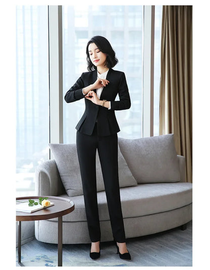 Elegant Red Western-style Suit Jacket For Women Fashionable Professional Attire For Hosting Events Job Interviews