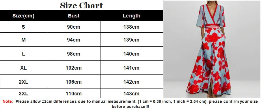 Spring Summer Women Fashion V Neck Belted Party Long Dress Sexy Printing  Boho Maxi Dresses Short Sleeve Pocket Femlae Holiday
