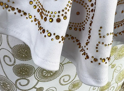 2025 African Party Evening Wedding Dresses for Women Spring African Half Sleeve Diamond Polyester Long Maxi Dresses Outfits