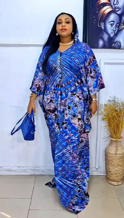 2025 African Dresses for Women Traditional Africa Clothing Dashiki Ankara Outfits Gown Abayas Robe Muslim Kaftan Maxi Long Dress