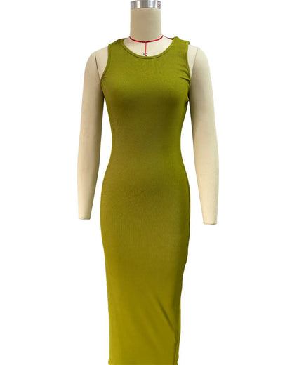 Ribbed Sexy Y2K Clothes Sleeveless Bodycon Maxi Dresses For Women Club Birthday Party Streetwear Elegant Outfits prom dresses