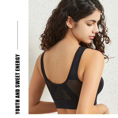 Seamless Bras For Women Push Up Sports Bralette Female Non-wire No Pad Crop Top Hollow Breathable Sexy Lingerie S-5XL Brassiere