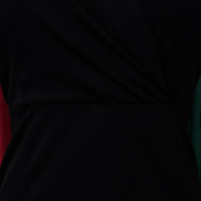 Elegant Bodycon Dresses for Women V Neck Full Sleeve Solid Sheath Package Hips Mid Calf Professional Business Work Dress Midi OL