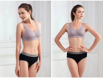 Sexy women push up BREAST bra big size backless bras plus size wireless brassiere breathable seamless bra 1pcs wfws01