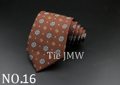 8 cm Tie Gravatas Newest Design Woven 8 cm Silk Necktie Wedding Business Suit Accessories Blue Man Dot Fit Group Party Office