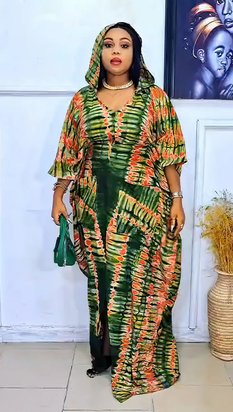 2025 African Dresses for Women Traditional Africa Clothing Dashiki Ankara Outfits Gown Abayas Robe Muslim Kaftan Maxi Long Dress