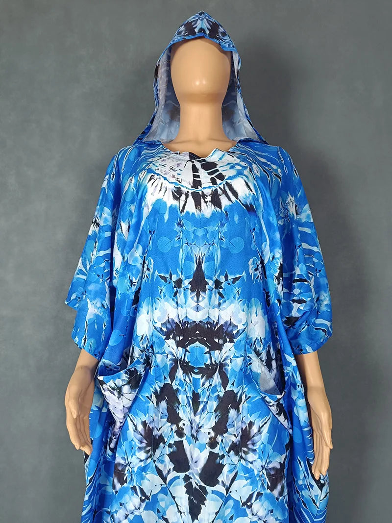 2025 African Dresses for Women Traditional Africa Clothing Dashiki Ankara Outfits Gown Abayas Robe Muslim Kaftan Maxi Long Dress