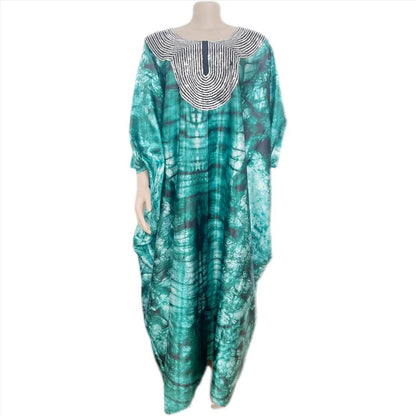 Spring Autumn New African Dresses For Women Vetement Femme Dashiki Abaya Maxi Dress Africa Clothes Dashiki Ankara Dresses