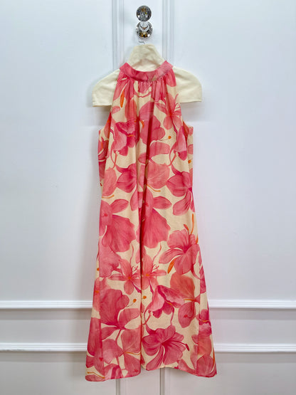 High Quality Fashion Spring And Summer New 2025 Linen Printed Dress For Women