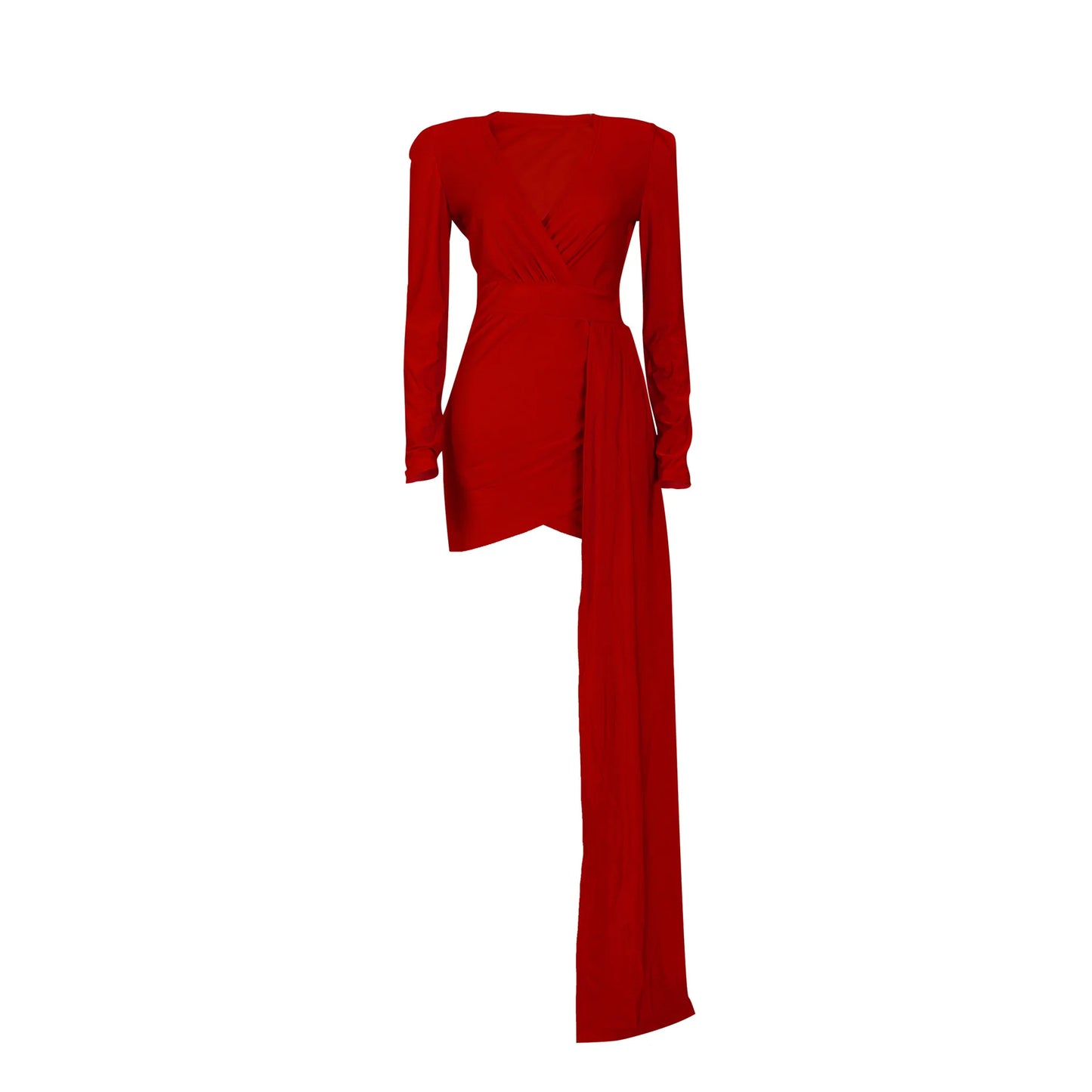 Elegant Deep V Neck Long Sleeve Sequins Prom Dress Women Elegant Wedding Party Mini Fashion Evening Dresses
