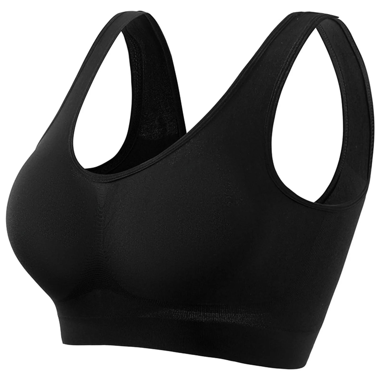 S-5XL Seamless Bras For Women Push Up Hollow Breathable Sports Bra Female Unwired No Pads Crop Top Girls Sexy Lingerie Brassiere