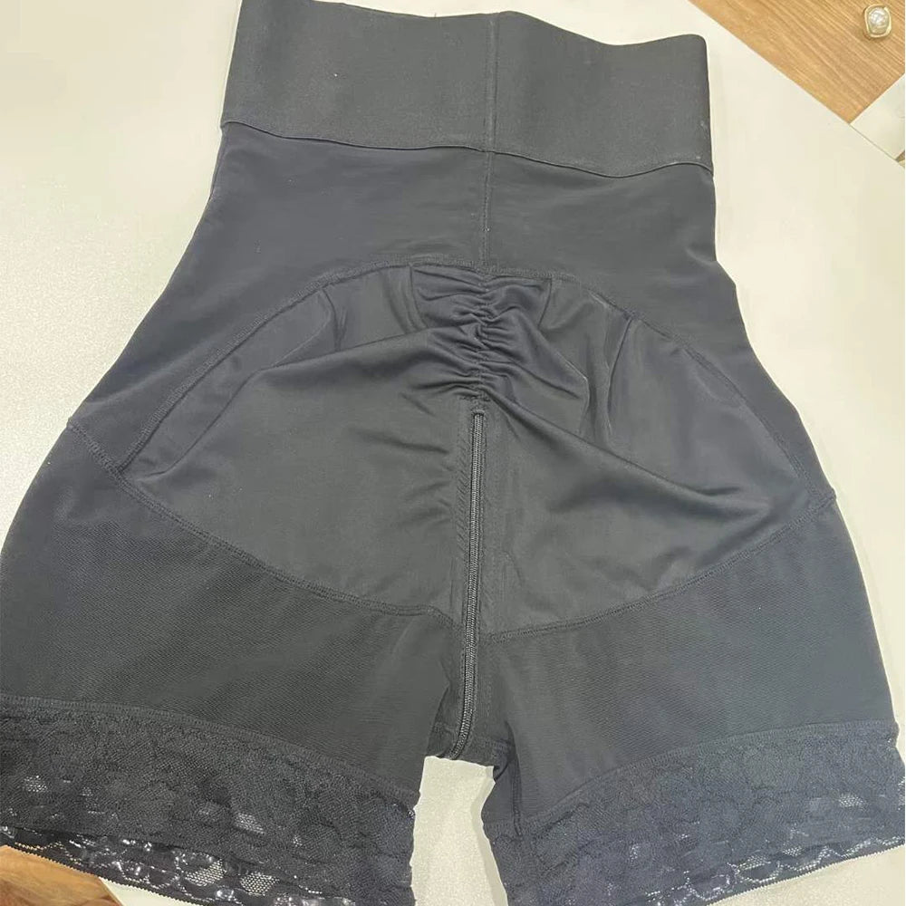 LMYLXL 3 Boned Sculpt High Waist Booty Shorts Slimming Flat Belly Sheathing Panties Body Shaper Postpartum Control