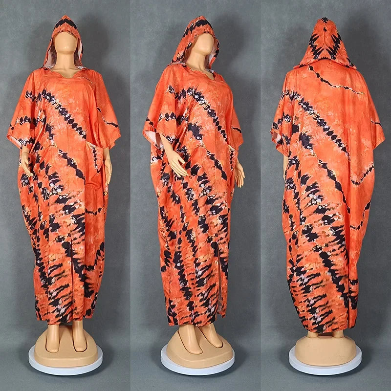 2025 African Dresses for Women Traditional Africa Clothing Dashiki Ankara Outfits Gown Abayas Robe Muslim Kaftan Maxi Long Dress