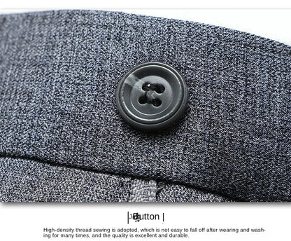Spring Summer Suit Trousers For Men Straight flat linen Black Suit Pants Men Business Formal  Dress Pants Men Big Size 28-44 46