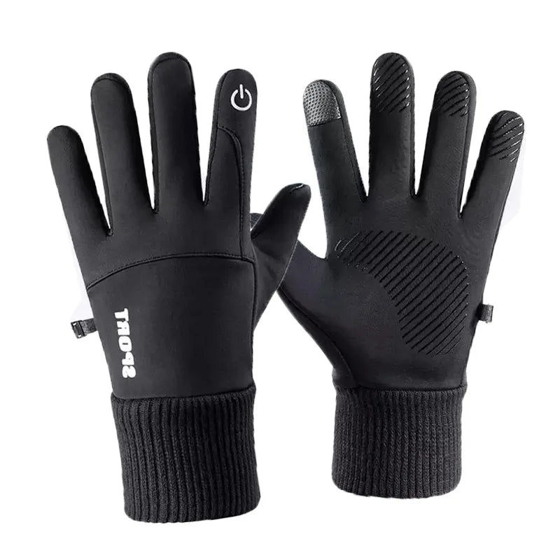 Winter Waterproof Men's Gloves Touchscreen Windproof Sports Fishing Driving Motorcycle Ski Non-slip Warm Cycling Women Gloves