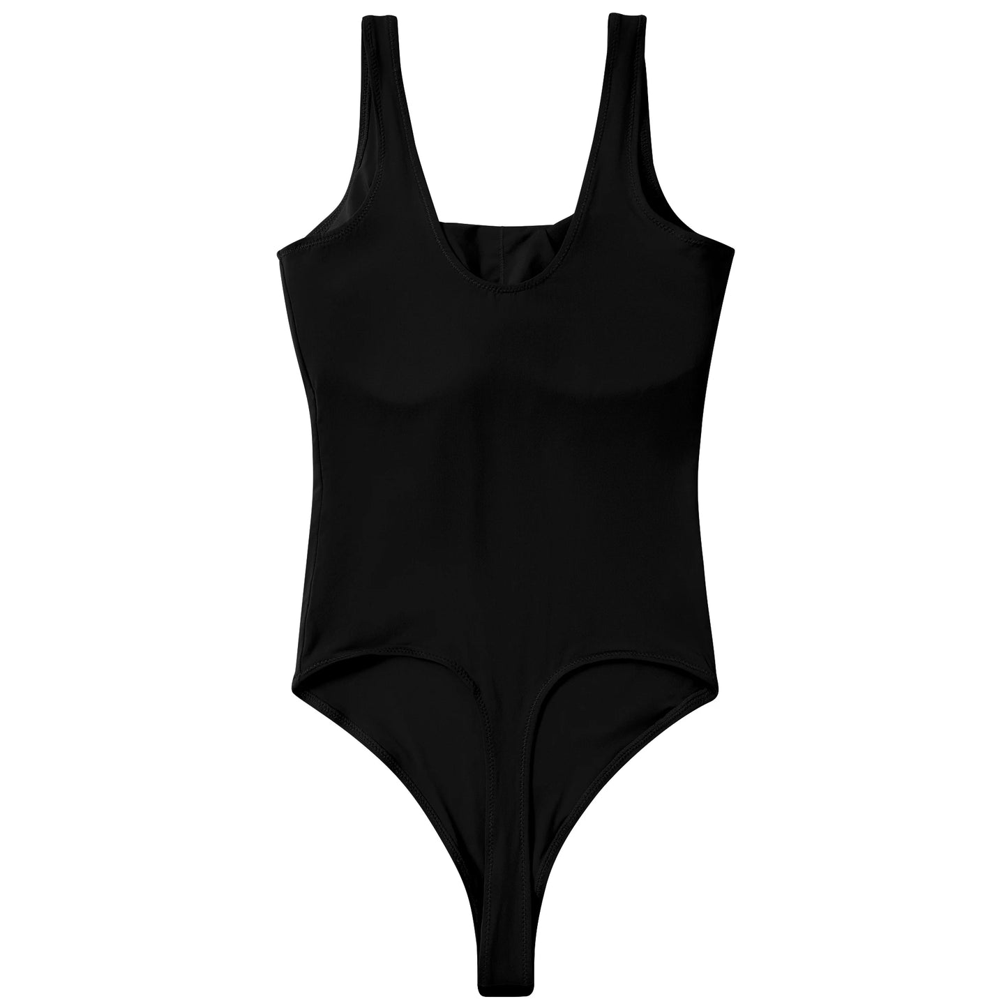 Bodysuits Women Sexy Body Suit One-Piece Romper Solid Sexy Sleeveless Square Neck Padded Tank Tops Jumpsuit Streewear Ladies