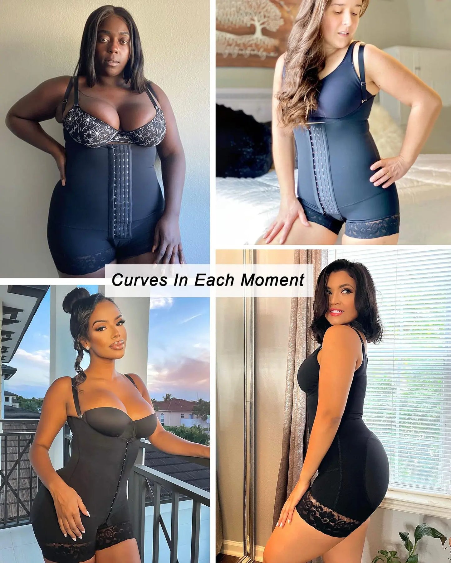 New Fajas Colombiana Girdle Women Shapewear Bodysuits Reducing Waist Trainer Body Shaper Tummy Control Butt Lifter Thigh Slimmer