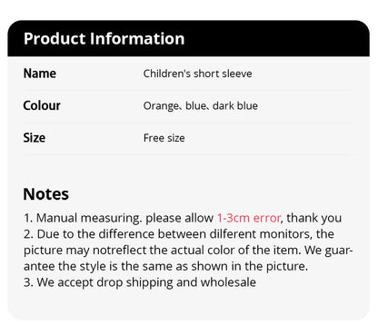 Children's solid color POLO shirt boy handsome fashion sports T-shirt girl lapel casual and comfortable half sleeve.