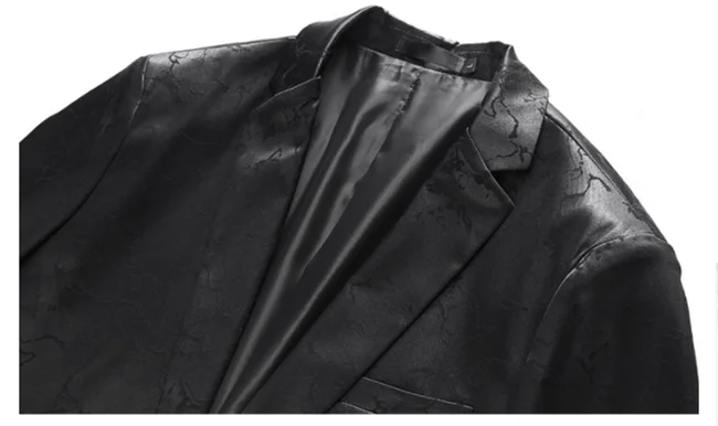 2024 New Men Business Social Suit Jacket Summer Male Single breasted Thin Dress Male Jacquard Blazers Coats